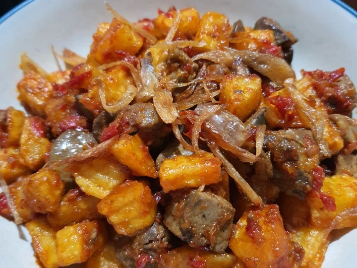 Cara Gampang Membuat Resep  Sambel goreng kentang ati ampela yang Enak Banget, Lezat Sekali
