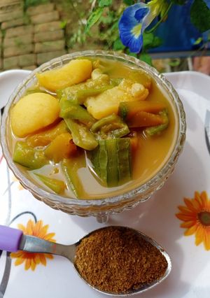 হাল্কা সব্জীর ঝোল (Sabjir jhol recipe in Bengali) রেসিপির প্রধান ছবি