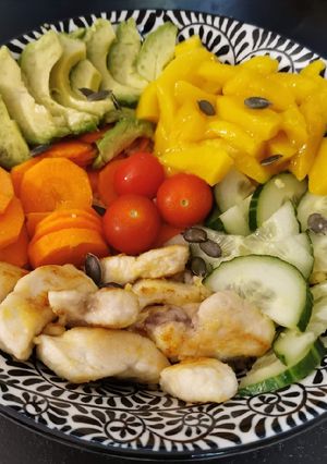 Une photo de La salade Lou
