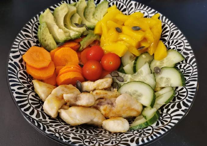 Recette Savoureux La salade Lou