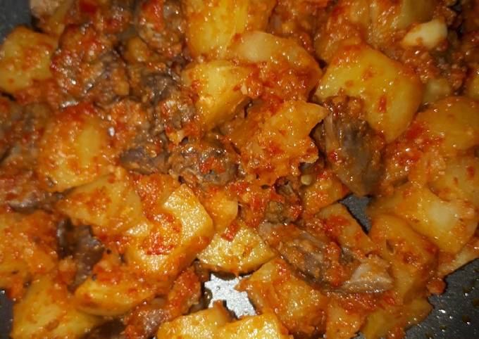 Langkah Mudah untuk Membuat Balado Kentang Ati Ampela yang Bisa Manjain Lidah