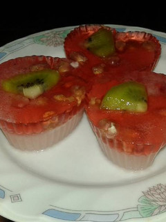 Foto resep Puding Jelly Strawberry