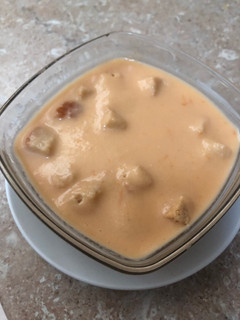 Una foto de Gazpacho asado
