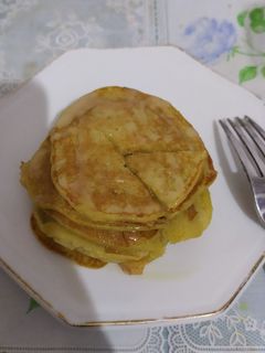 Foto resep Pancake pisang tanpa baking soda