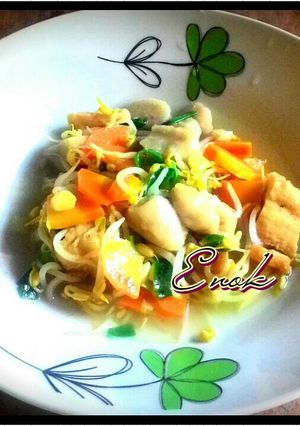 Foto resep Tauge wortel mix tahu bakso