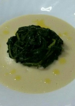 Foto di Crema di fave e cicoria selvatica