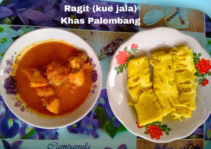 Cara bikin Ragit (kue jala) Khas Palembang Cara bikin Ragit (kue jala) Khas Palembang