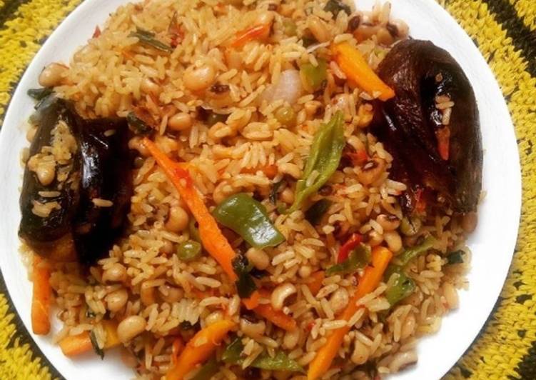 Jollof Rice And Beans With Veggies Recipe By Ayyush Hadejia Cookpad