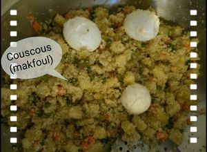 Foto resep Couscous vegetarian (makfoul)-Non Keto