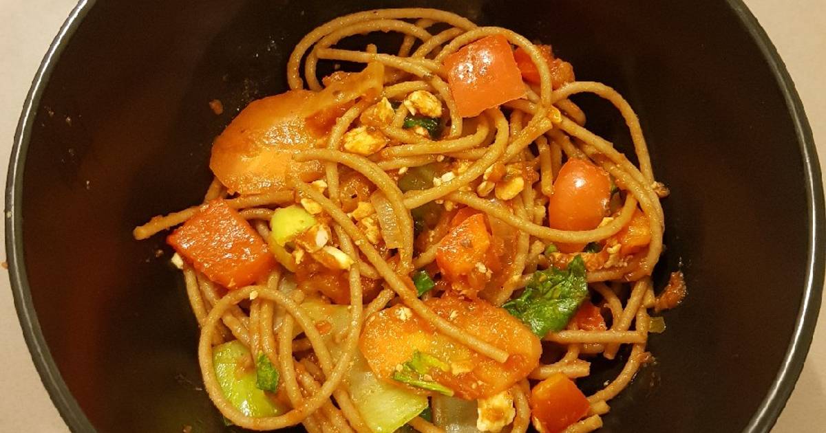 46 Resep Spageti Vegetarian Enak Dan Sederhana Ala Rumahan Cookpad