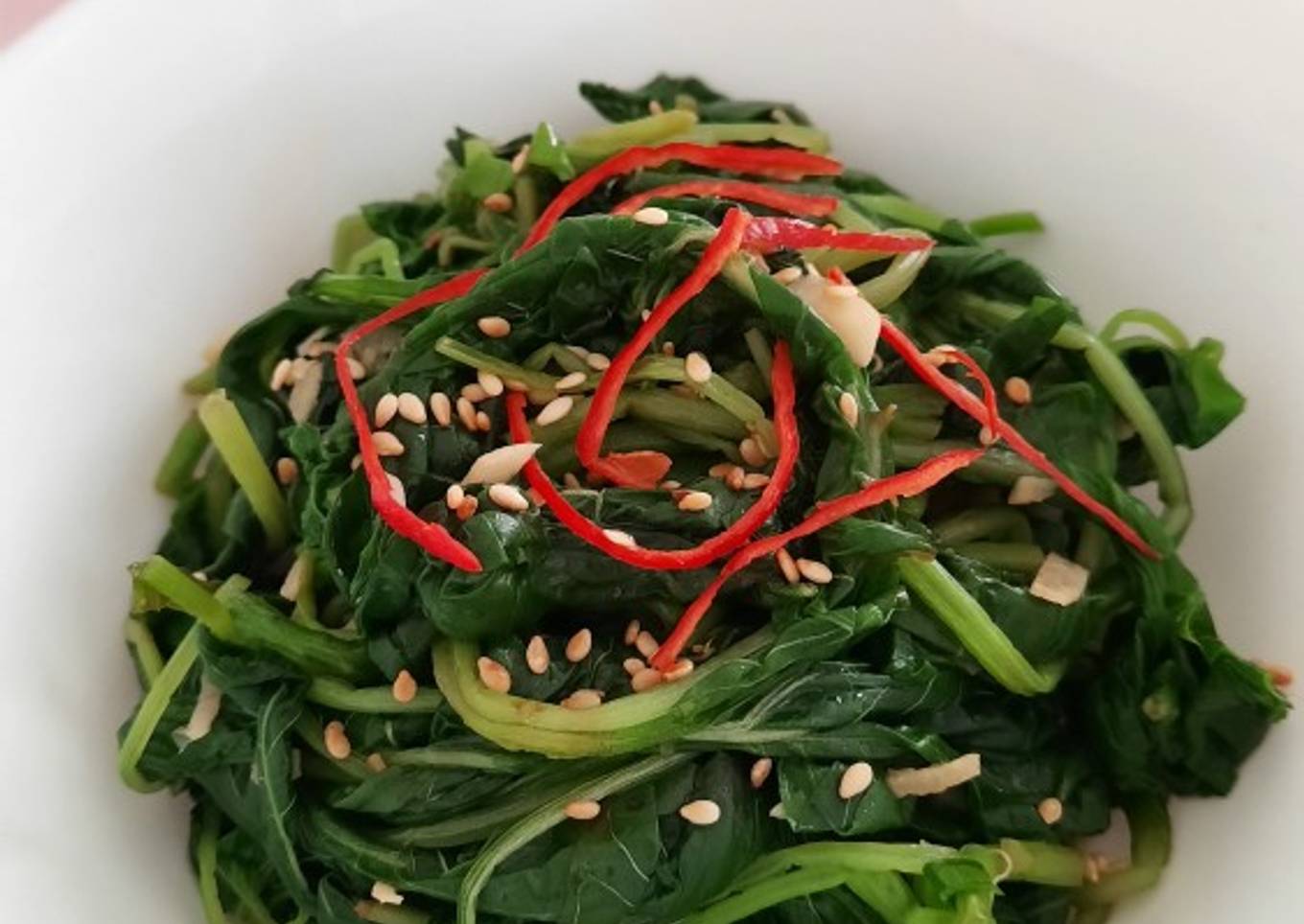 KOREAN Spinach Side Dish /Sigeumchi Namul