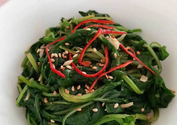 KOREAN Spinach Side Dish /Sigeumchi Namul