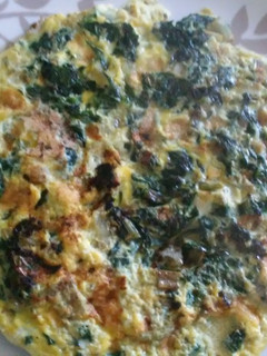 Una foto de Tortilla de acelga fácil, rápida y sabrosa