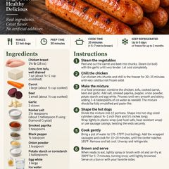 A picture of Homemade Chicken Hot Dogs.