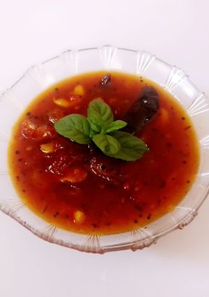 टोमेटो ड्राई फ्रूट्स चटनी (Tomato dry fruits chutney recipe in Hindi) रेसिपी मुख्य फोटो