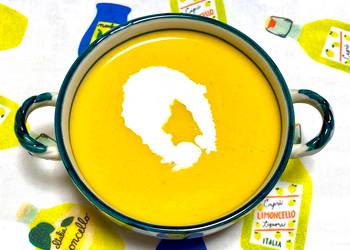 Easy Make Recipe Rich Kabocha Squash Potage Soup Delicious