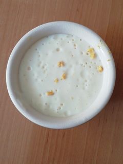 Una foto de Mousse de limón