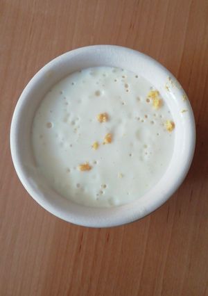 Una foto de Mousse de limón