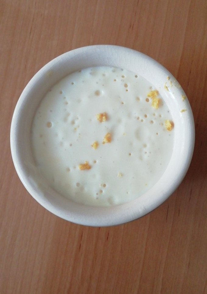 Una foto de Mousse de limón