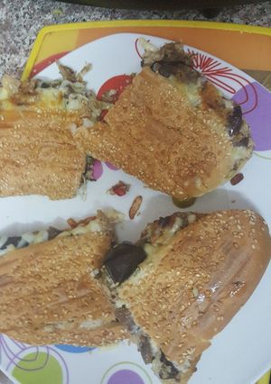 صورة لوصفة سندويش تونة بالباذنجان