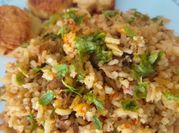 A picture of scallion oil