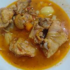 Una foto de Guiso de pollo
