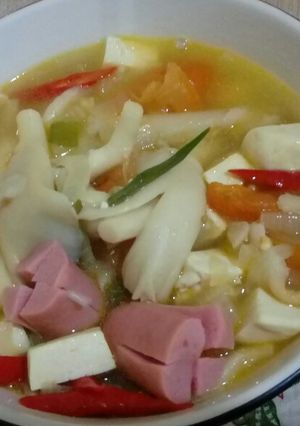Foto resep Sup Jamur Sosis