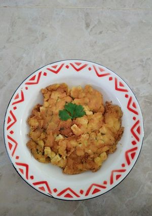 Foto resep Dadar Telur Tahu