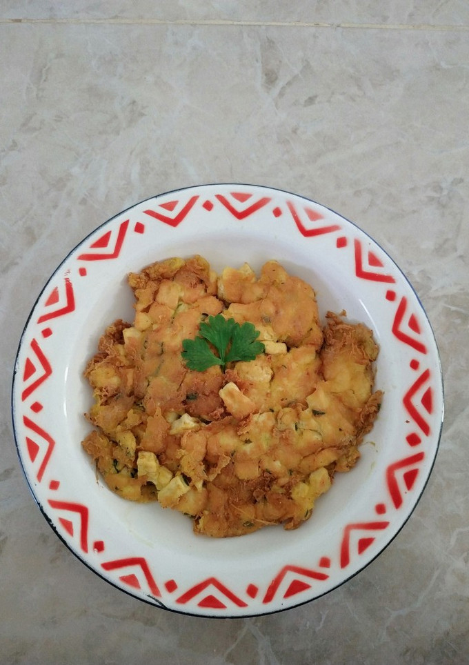Foto resep Dadar Telur Tahu