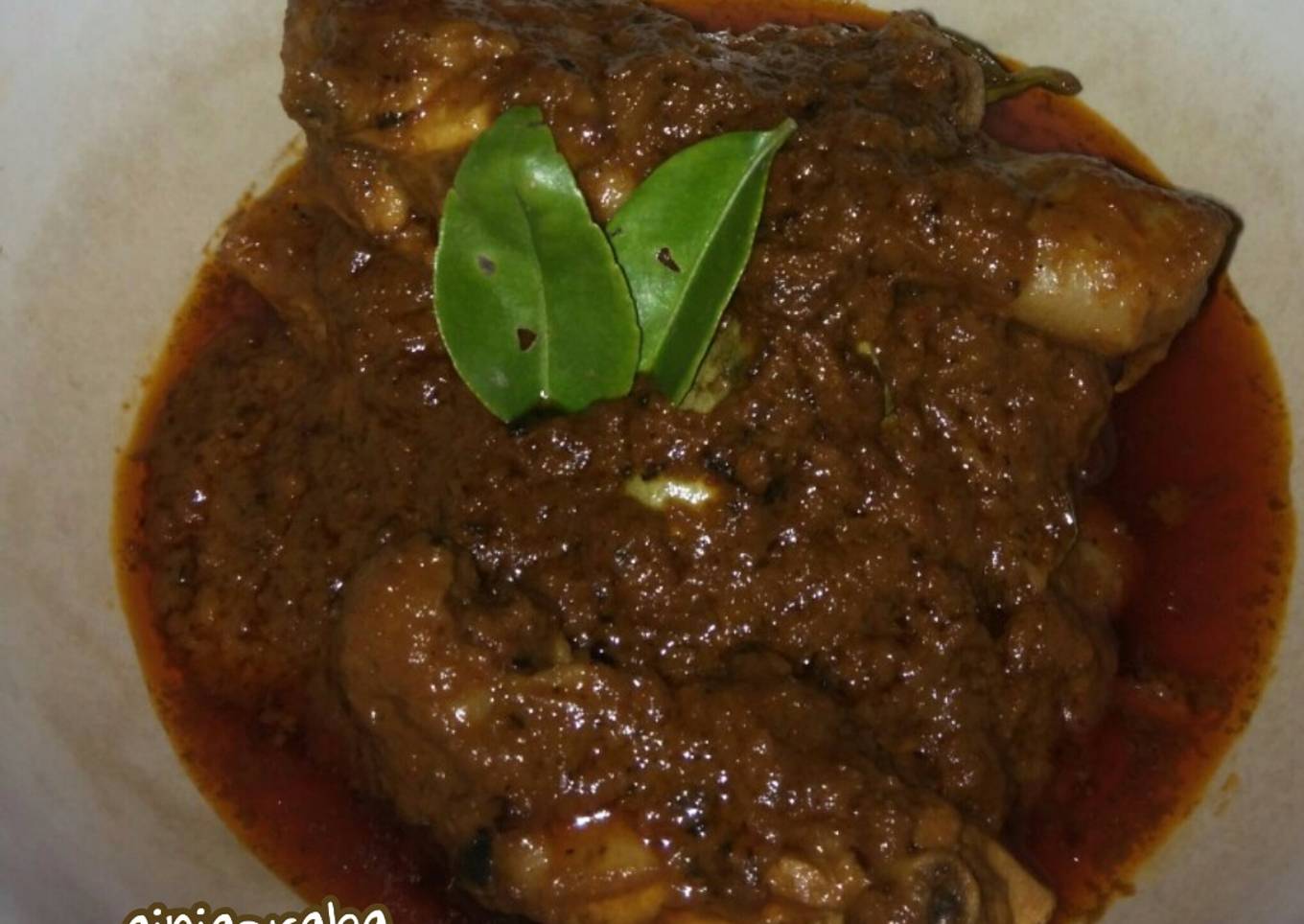 Rendang Ayam Happy ^_^