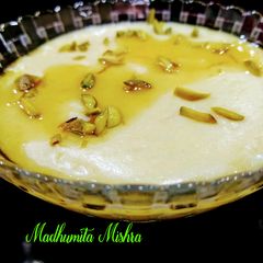 Rice pudding (Kheer) A picture of Rice pudding (Kheer).