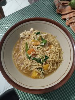 Foto resep Mie kuah kemangi