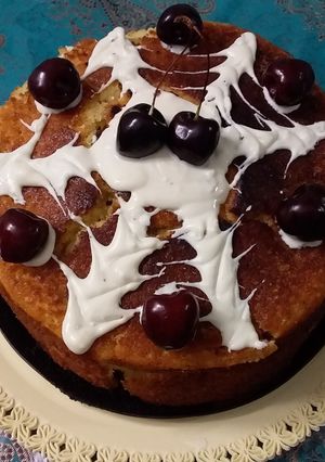 عکسی از دستور کیکـ وانیلی