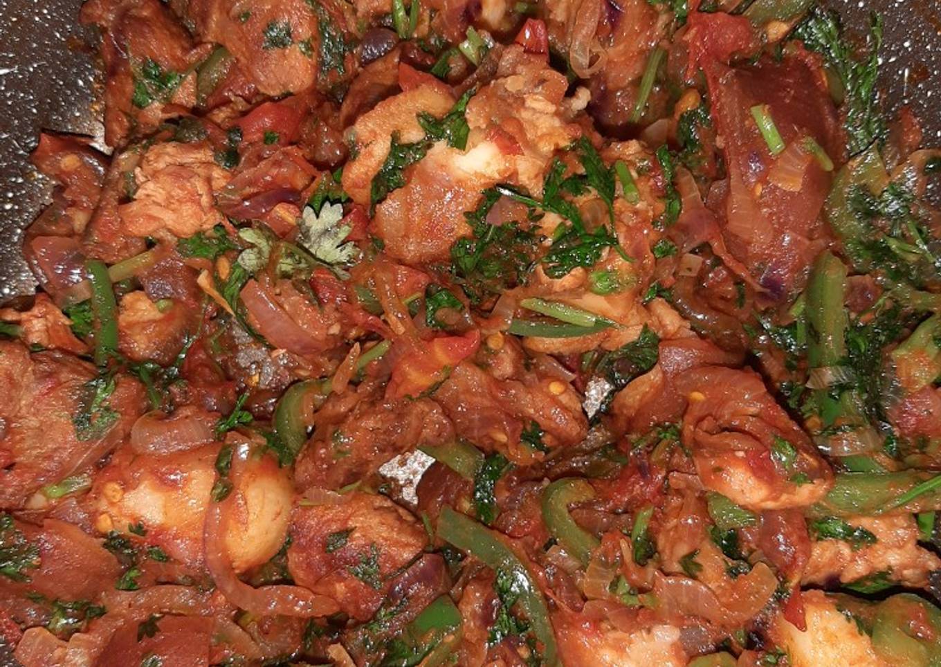 Wet fry Pork