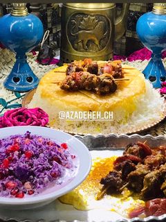 عکسی از دستور کباب حسینی