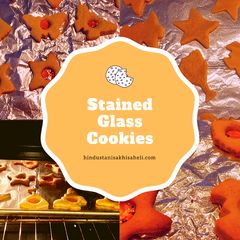 A picture of Stained Glass Cookies.