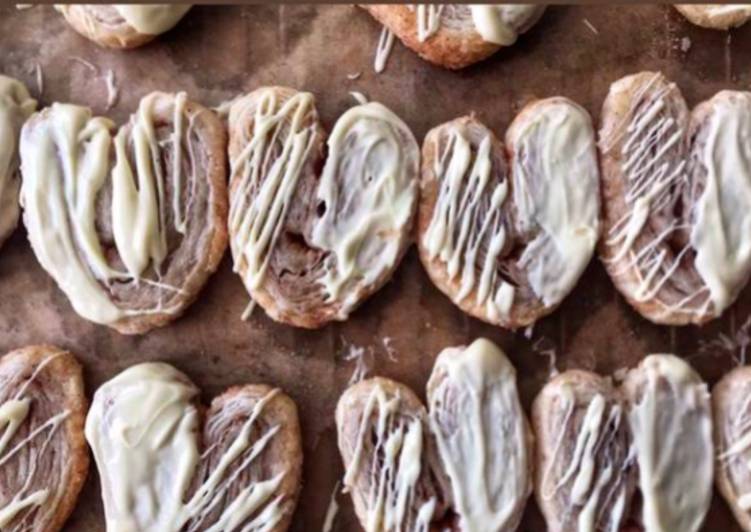 Palmeritas de hojaldre