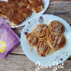 A picture of Coconut Flour Cinnamon Rolls.