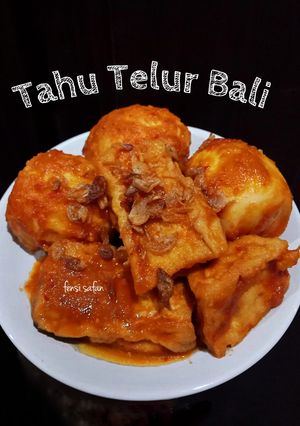 Foto resep Tahu Telur Bali