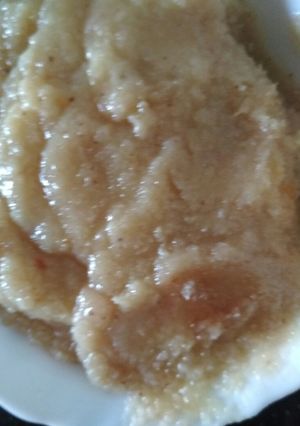 A picture of Khoya ka halwa.