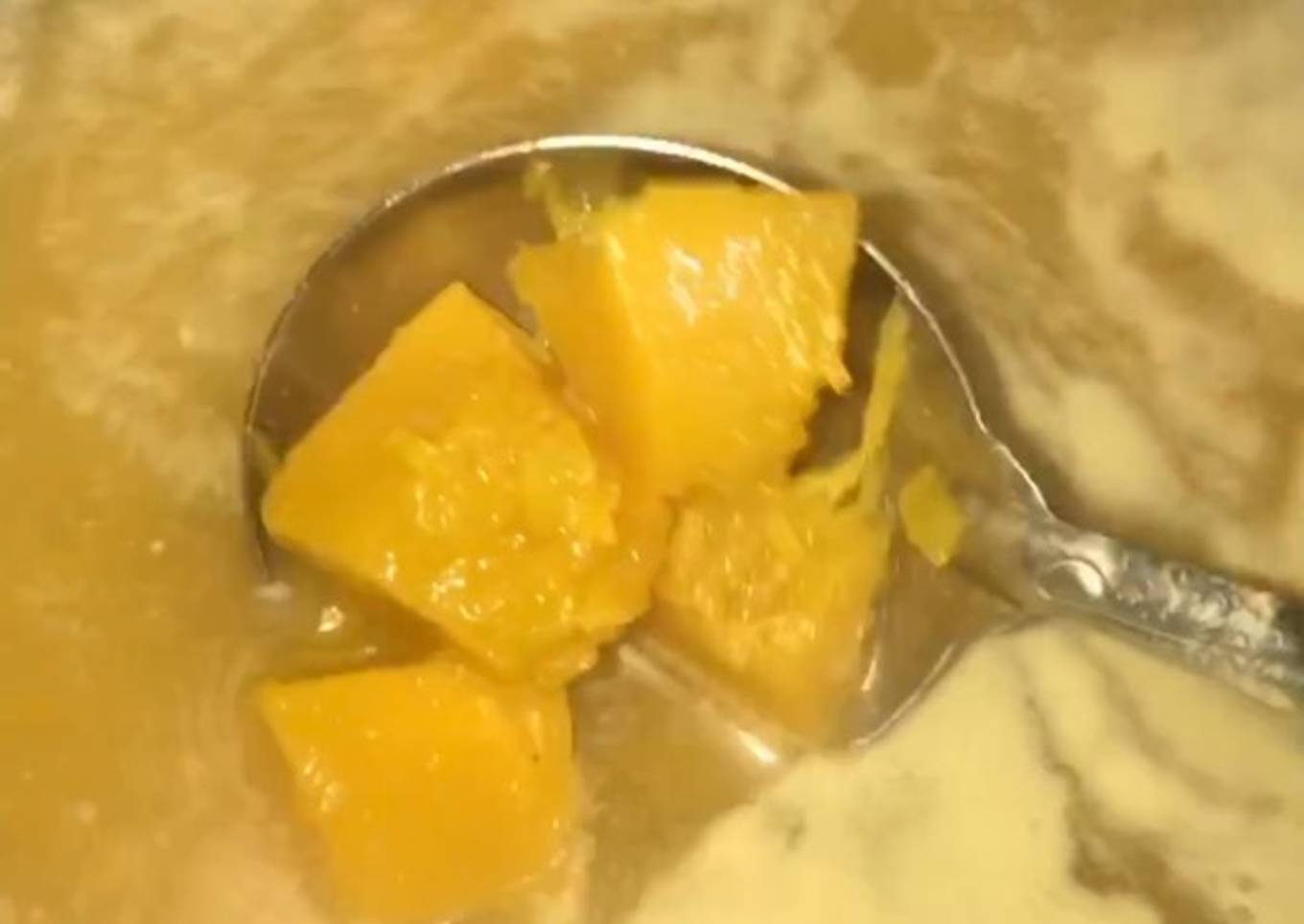 Kolak waloh / labu kuning