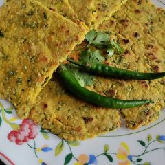 A picture of Oats Methi Thepla.