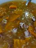 Sup sotong labu manis