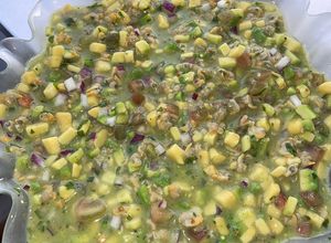 Una foto de Ceviche berberechos