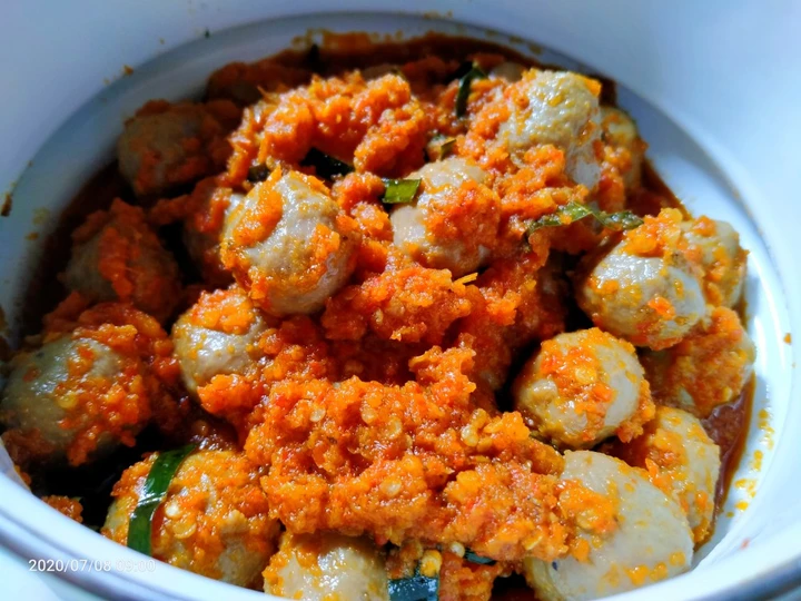 Langkah Mudah untuk Membikin Resep Pentol Mercon Ala Mamak Tya yang Uenak Anti Ribet, Sempurna