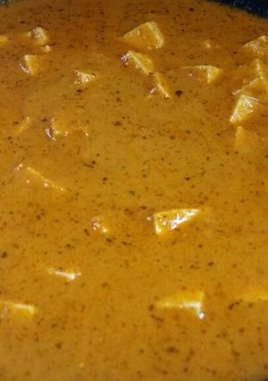 A picture of Paneer-Makhanwala.