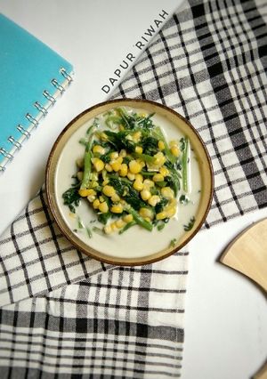 Foto resep Bobor Bayam Jagung