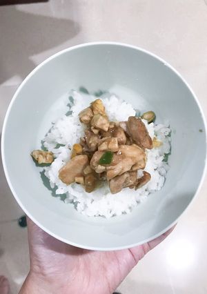 Foto resep Ayam tempe saus tiram MPASI 1+