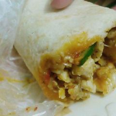 A picture of Chicken rolls.