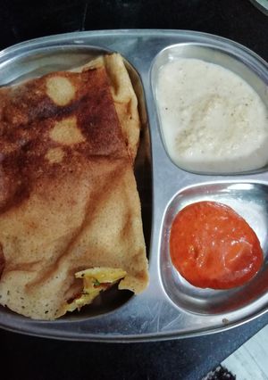 A picture of Rava dosa.